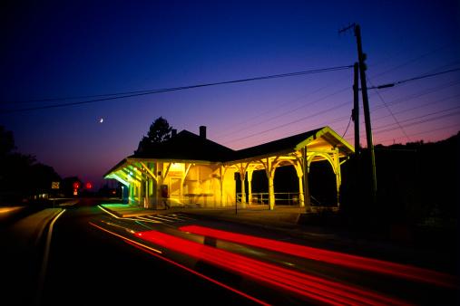 Long Island Railroad stations could be as empty as this one if workers call a strike on July 20.
