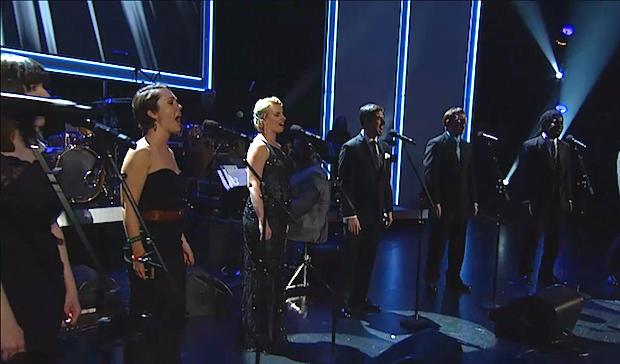 Vocal ensemble Roomful of Teeth performs at the Grammy Awards (Grammy.com) Vocal ensemble Roomful of Teeth performs at the Grammy Awards (Grammy.com)