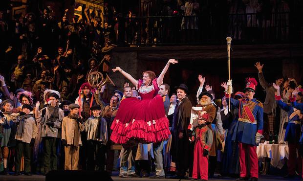 Susanna Phillips as Musetta in Act II of Puccini's 'La Bohème.' Susanna Phillips as Musetta in Act II of Puccini's 'La Bohème.'