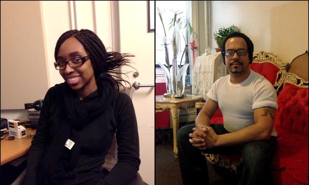 Nyasha O'Kieffe, Retail Worker Who Lives In A Homeless Shelter, and Glen Ghany, Home Health Aide Who Lives With His Grandmother