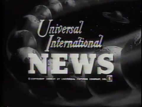 Universal Newsreel header.