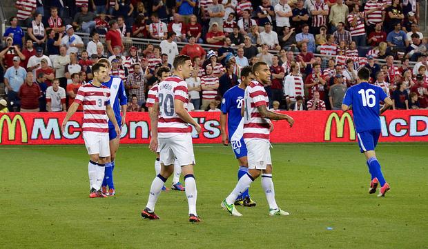 US National soccer team vs. Guatemala at LiveStrong Sporting Park October 16, 2012 US National soccer team 2012