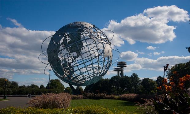 Flushing Meadows Corona Park in Queens was the site of the 1964-1965 New York World's Fair.