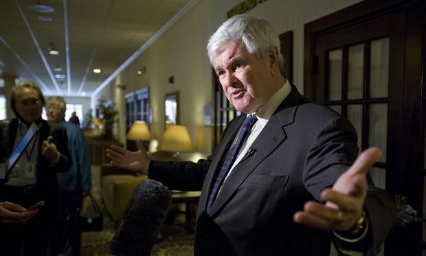 Former House Speaker Newt Gingrich in Dubuque, Iowa, on May 16, 2011.