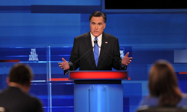 Mitt Romney takes part in a South Carolina Republican presidential debate in Myrtle Beach, South Carolina. Republican presidential hopeful Mitt Romney takes part in a South Carolina Republican presidential debate in Myrtle Beach, South Carolina, January 16, 2012. South Carolina