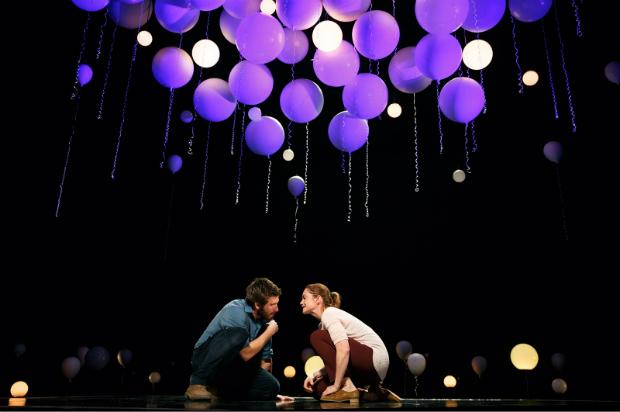 A scene from 'Constellations' with Jake Gyllenhaal and Ruth Wilson