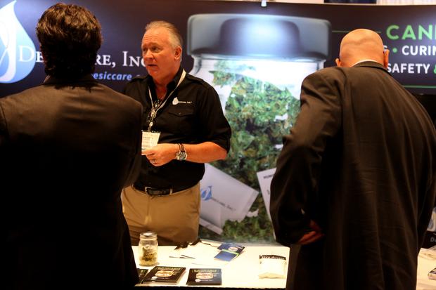 Those looking to network and get into the marijuana business attended the Cannabis World Congress   Business Expo at the Javits Center in New York City.