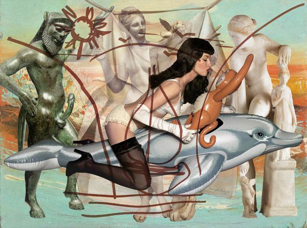 Antiquity 2, 2009-2011, oil on canvas
