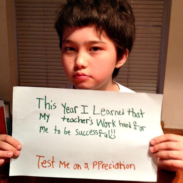 Kazuki Russo is a fifth-grader at P.S. 150 in Queens.