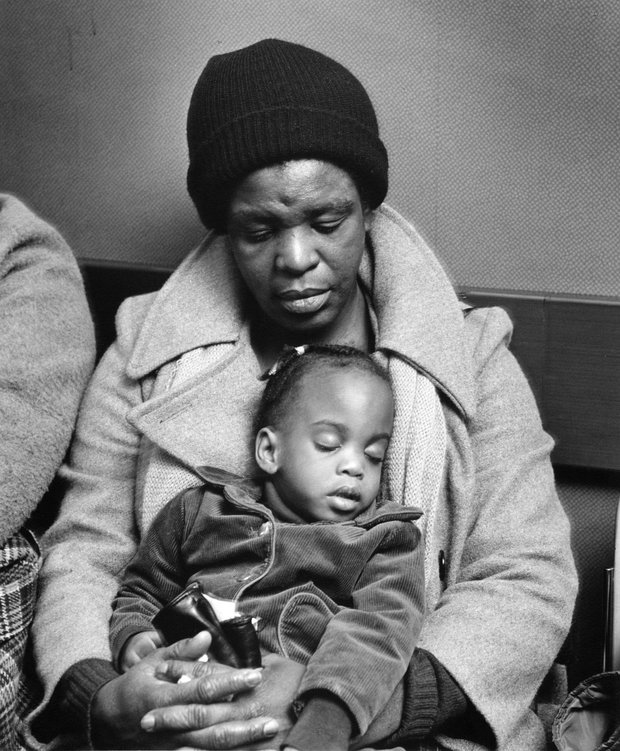 Mother and Child, Patients at Lincoln Hospital, 1980 