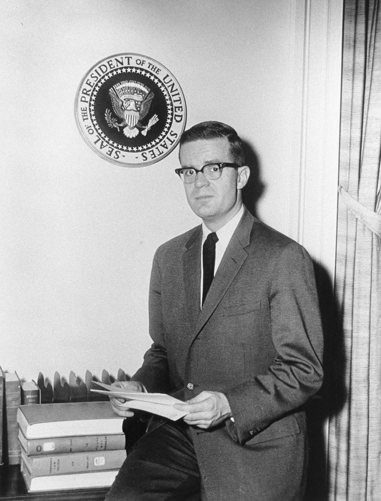 Theodore C. Sorensen, Special Counsel to U.S. President John F. Kennedy.