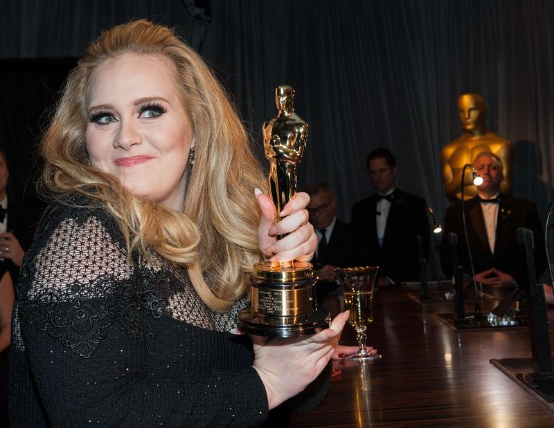 Actress Adele arrives at the 2013 Governors Ball on February 24, 2013 in Hollywood, California.