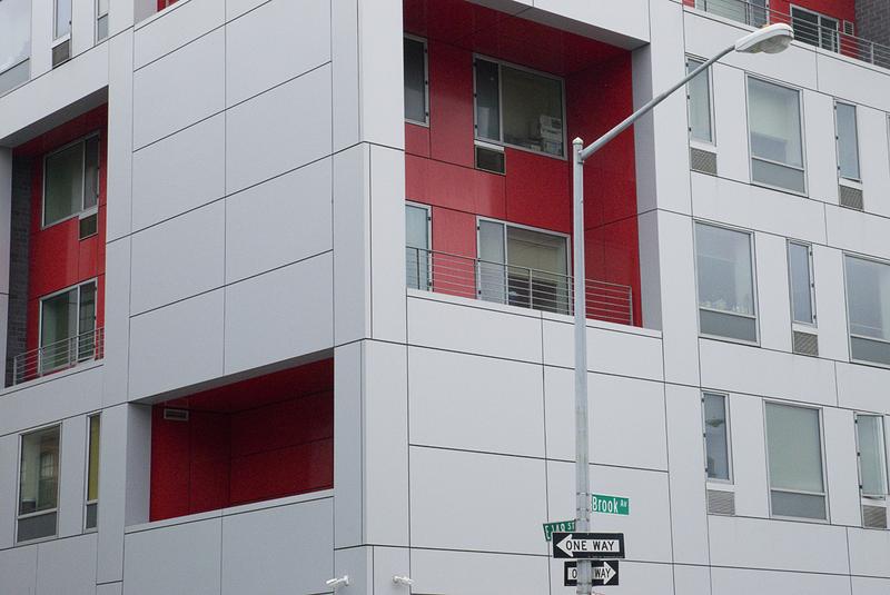 The Brook supportive housing in the Mott Haven neighborhood of the South Bronx.