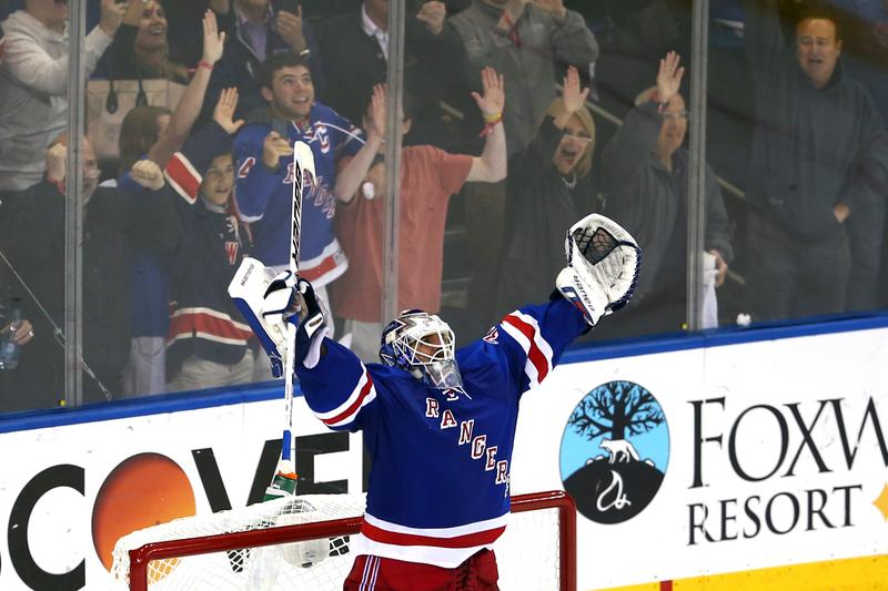 New York Rangers' Goalie Henrik Lundqvist