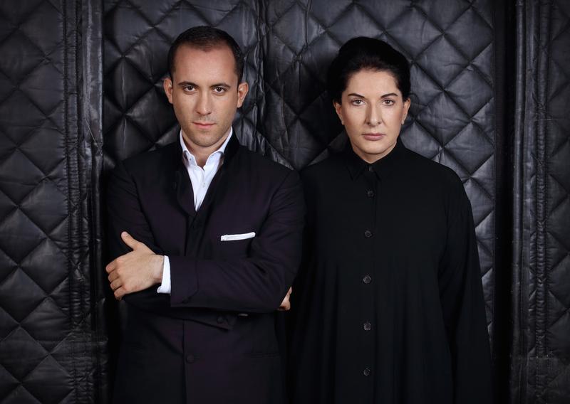 Classical musician Igor Levit and performance artist Marina Abramovic.
