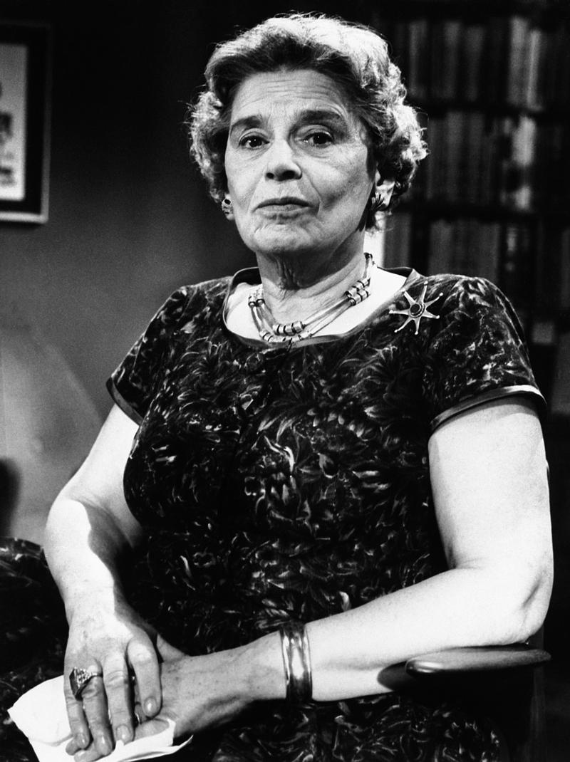 Political author and journalist Rebecca West, April 21, 1960.