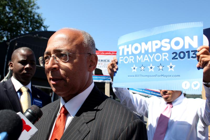 Mayoral candidate Bill Thompson.