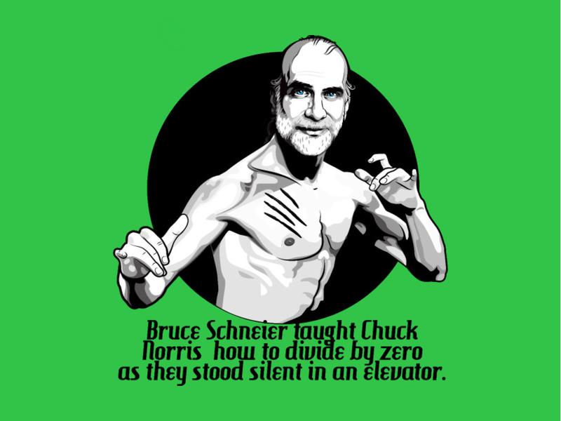 Security technologist Bruce Schneier has a very, very loyal fan base.