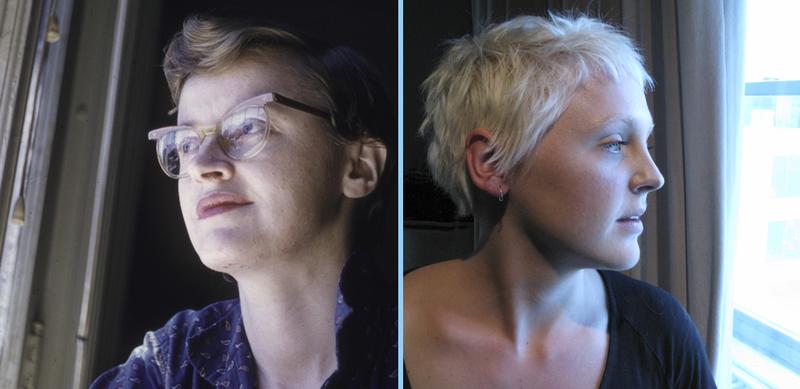 Connie Converse (left) and Laura Marling