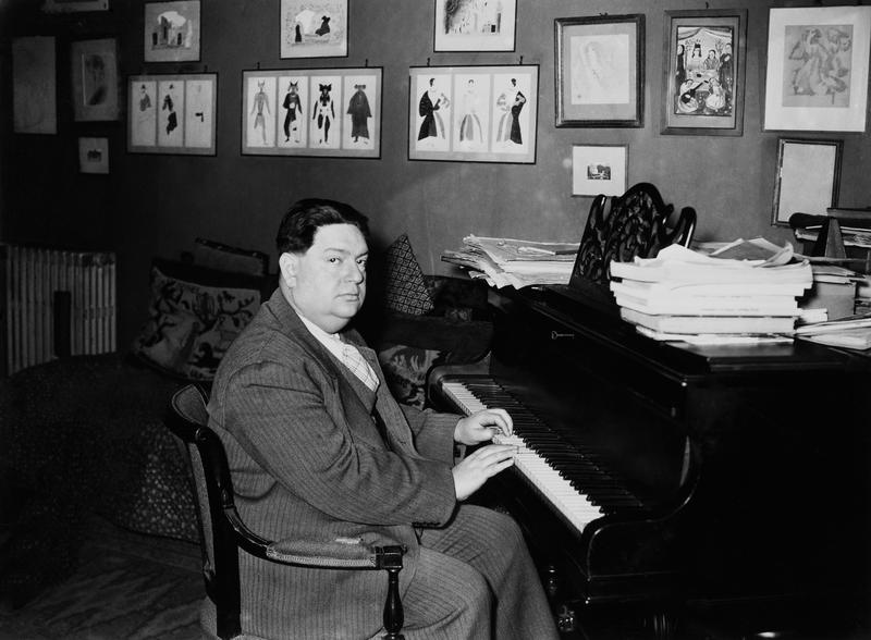 French composer Darius Milhaud in February 1938.