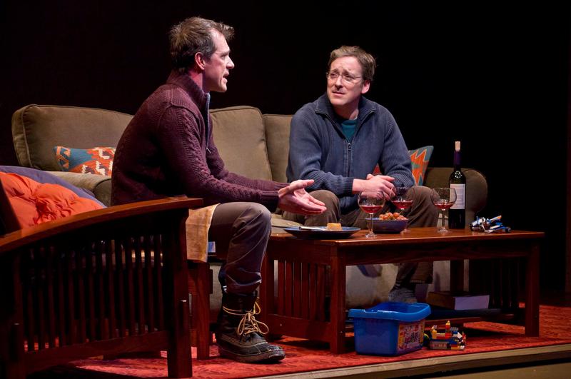 Darren Pettie and Jeremy Shamos in Roundabout Theatre Company's "Dinner with Friends"