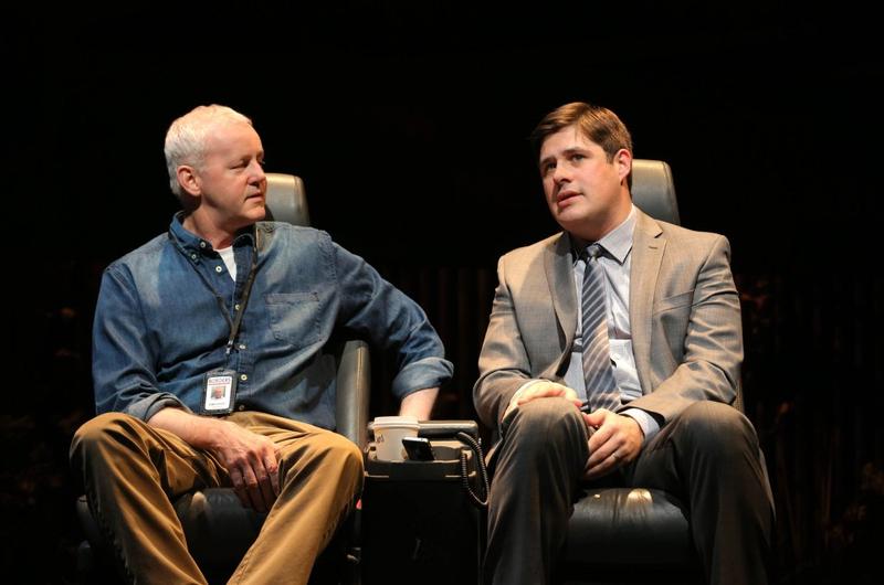 David Morse and Rich Somer in the Roundabout Theatre Company's "The Unavoidable Disappearance of Tom Durnin"
