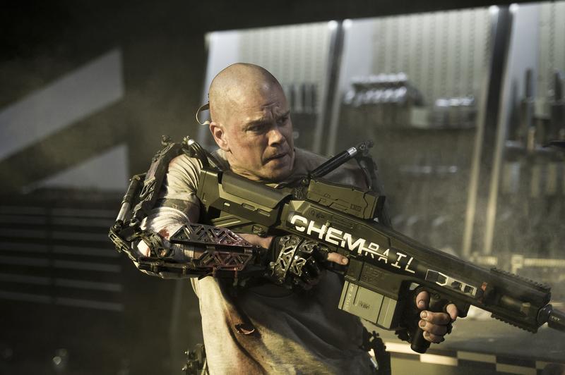 Matt Damon in <em>Elysium</em>