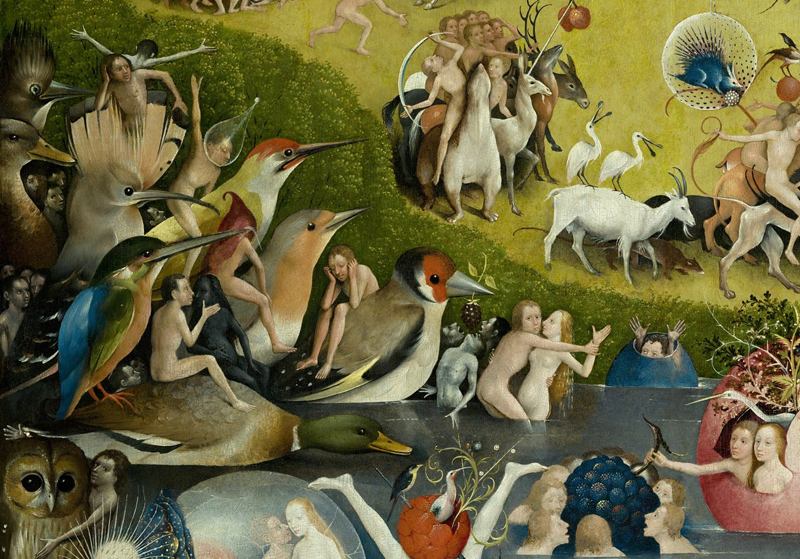 detail from The Garden of Earthly Delights by Hieronymus Bosch