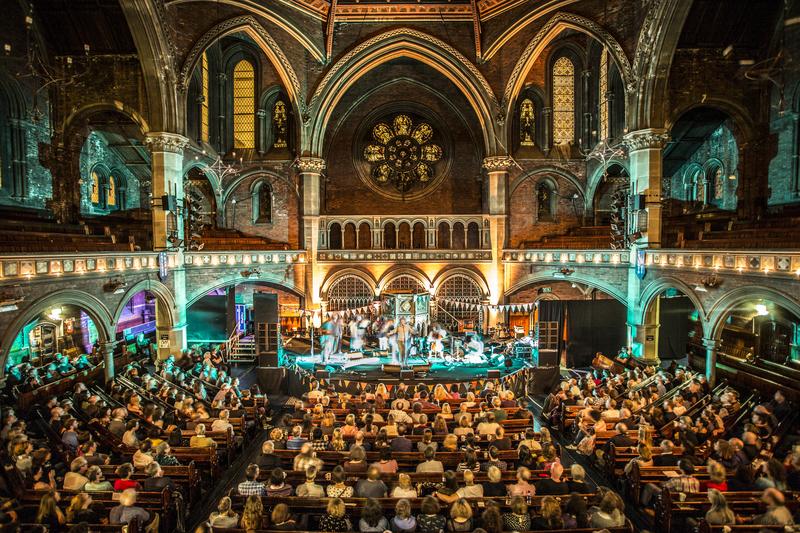 Sam Lee performs at the Union Chapel on October 4, 2013 in London, England.