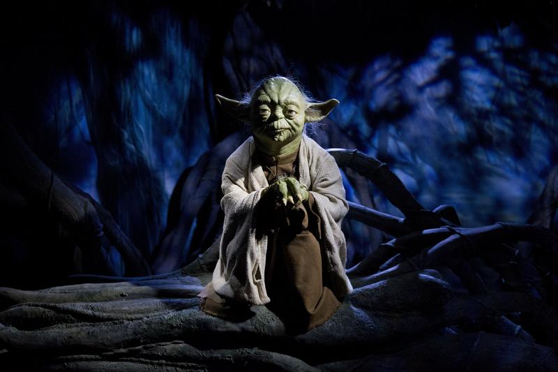 Yoda is a little disappointed that you haven't seen 'Star Wars.'