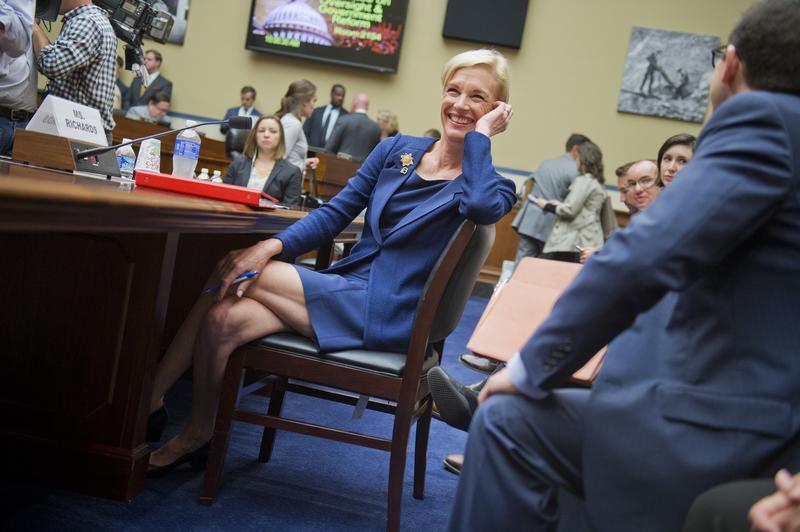 Cecile Richards, President of Planned Parenthood Federation of America, prepares to testify before Congress. September 29, 2015