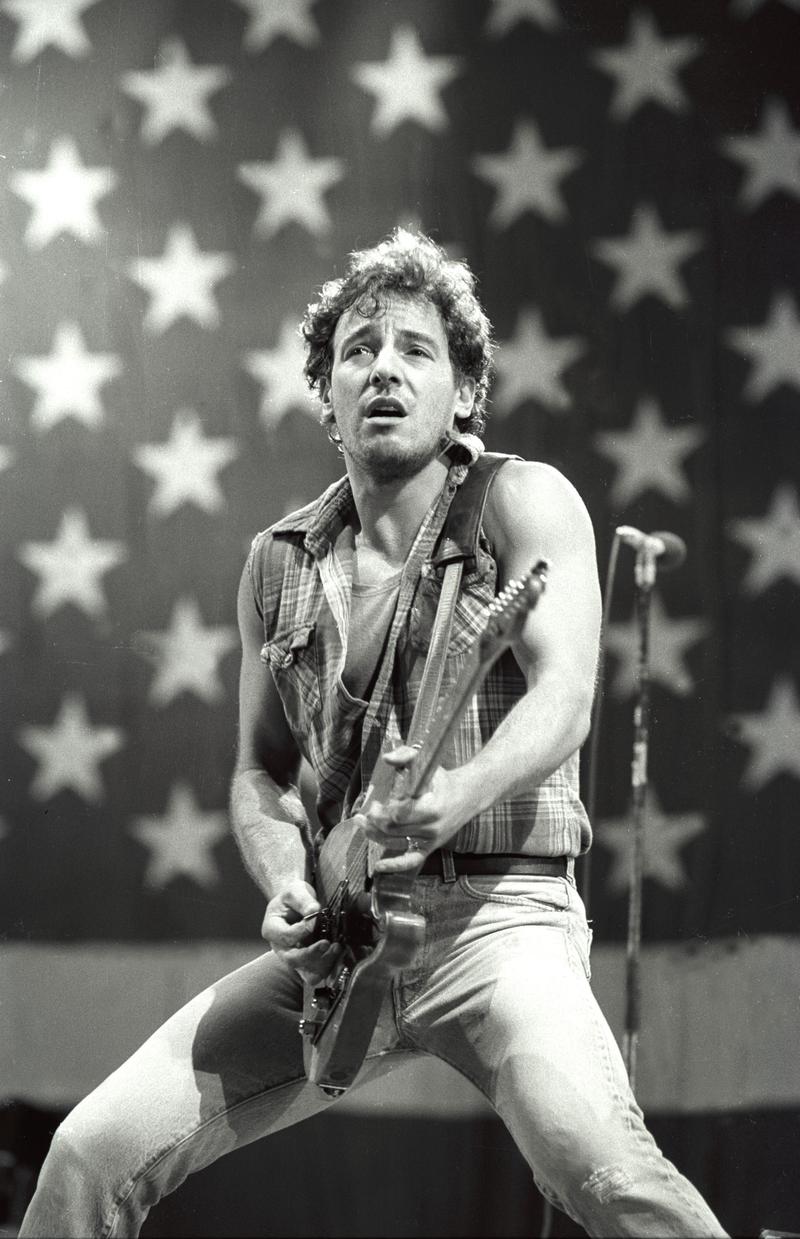 Bruce Springsteen in Los Angeles, California.