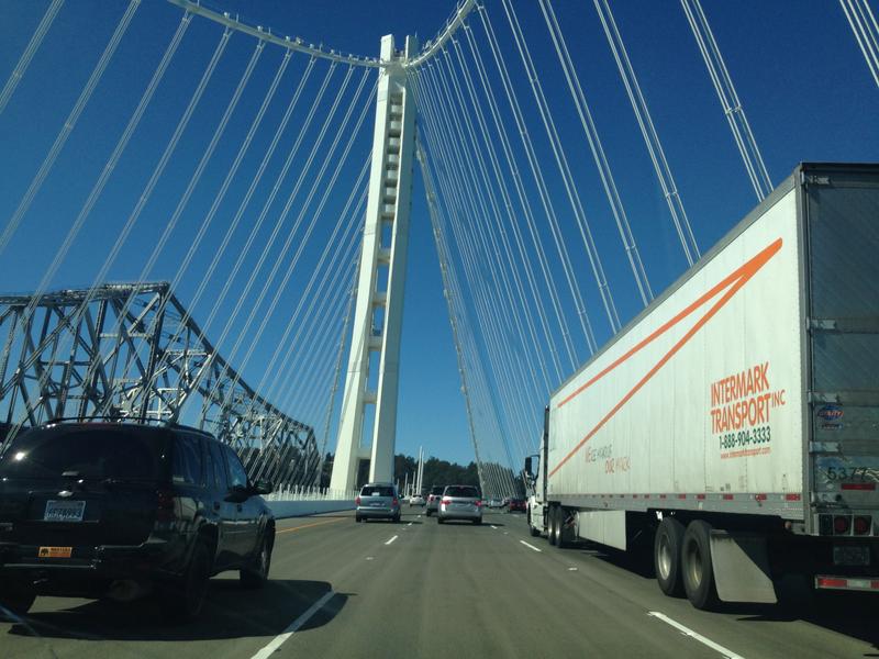 Driving across the $6.4 billion Bay Bridge