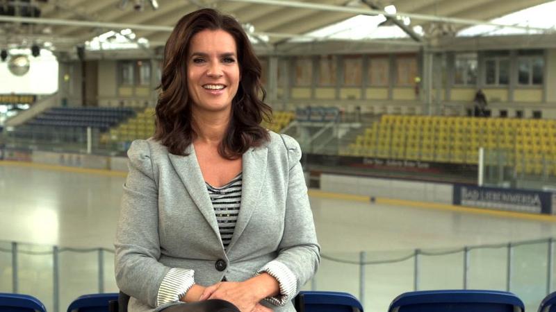 Katarina Witt in "The Diplomat"
