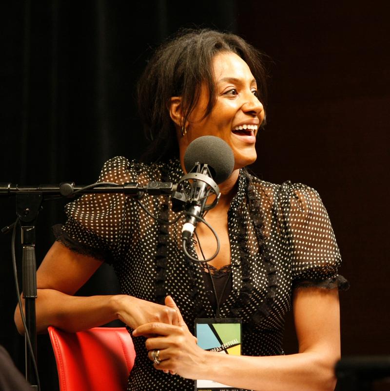 Sarah Jones at the Aspen Ideas Festival in 2008