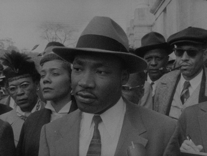 Dr. Martin Luther King Jr. in "King: A Filmed Record"