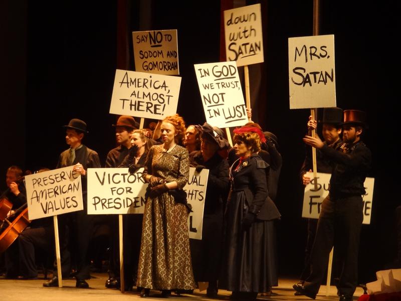 From the opera "Mrs. President."