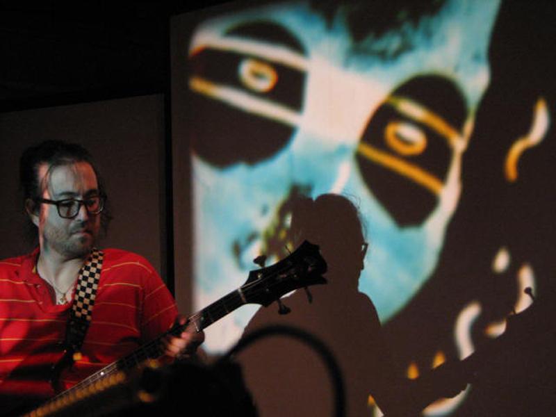Sean Lennon with projections by Martha Colburn