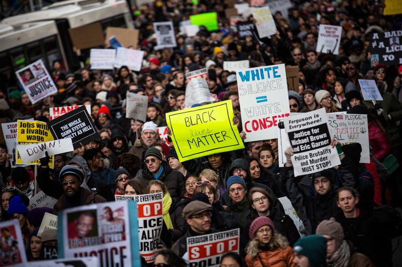 Protesters Stage 'Day Of Anger' March In Wake Of Recent Grand Jury Decisions
