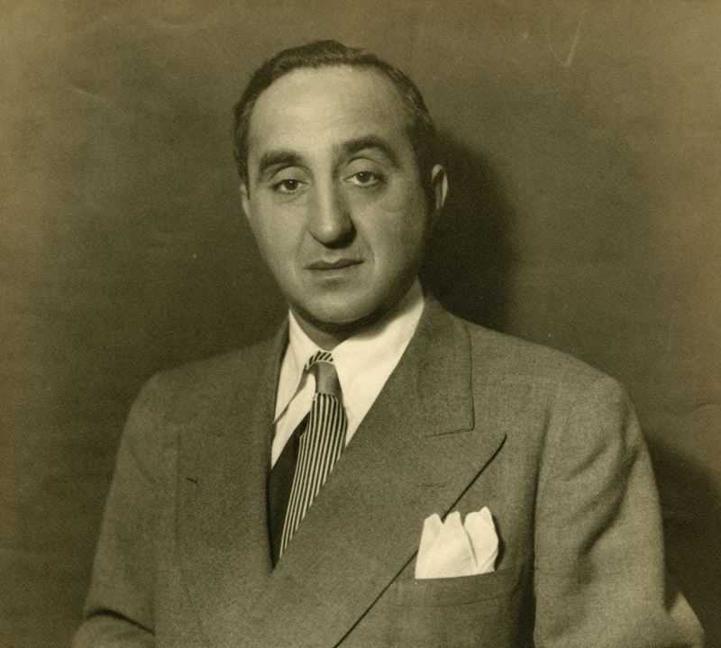 WNYC Director Morris S. Novik (1903-1996), circa 1945