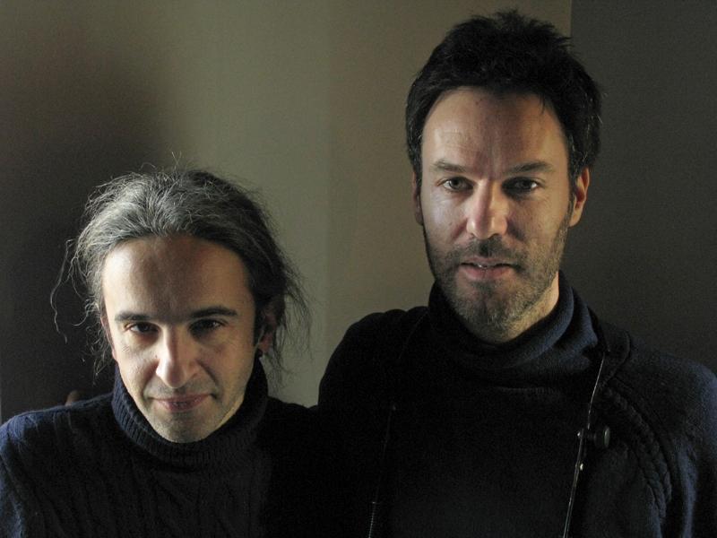 Piers Faccini (right) with Simone Prattico