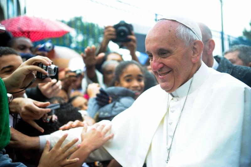 Pope Francis in Varginha, Brazil, July 27, 2013