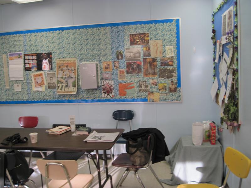 One of the old "rubber rooms" where teachers accused of misconduct or incompetence used to wait, before the 2010 agreement to end the practice