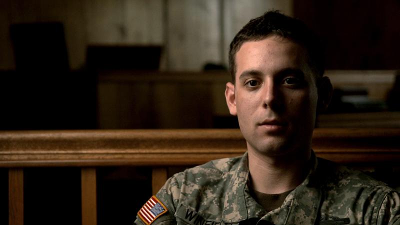 Specialist Adam Winfield, in the documentary "The Kill Team," directed by Dan Krauss.