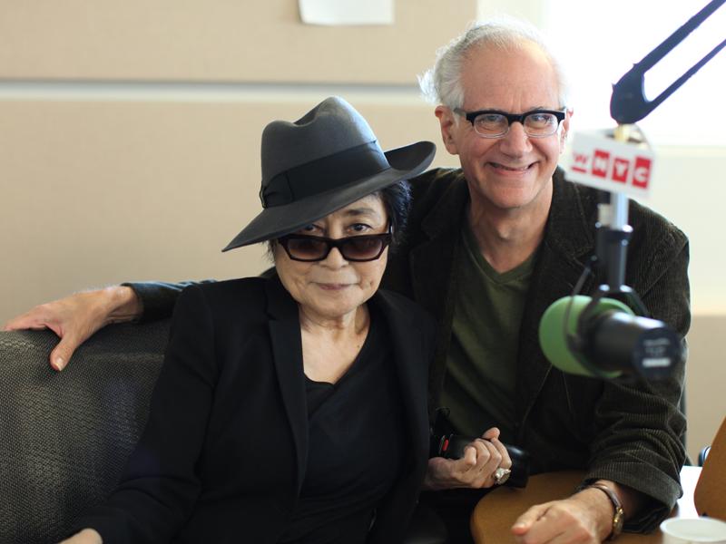 Yoko Ono with David Garland