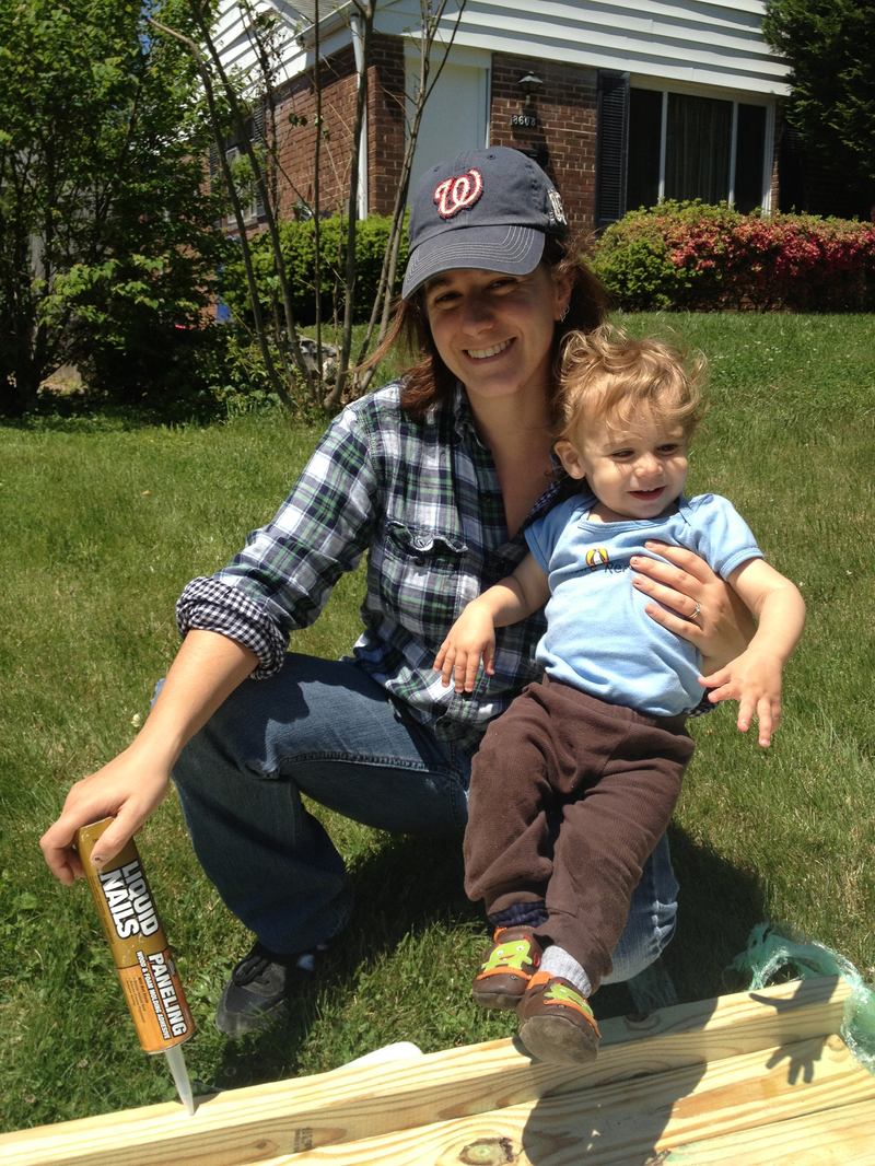 Ariel Lautman and her son Ezra