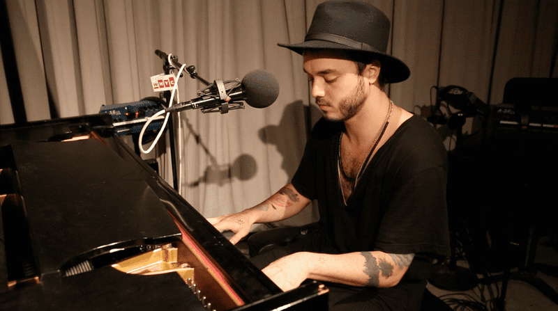Boots performs live at WNYC