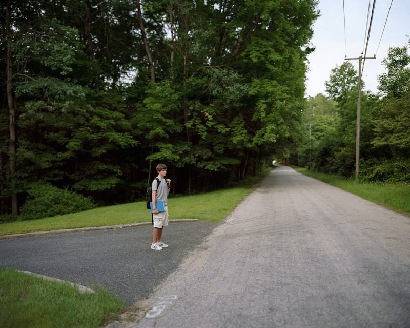 Charles, 2013 -- from Greg Miller's photos of students waiting at school bus stops