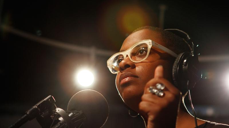 Cecile McLorin Salvant performs in the Soundcheck studio.