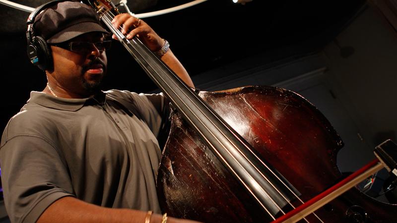 Christian McBride performs with his trio in the Soundcheck studio.